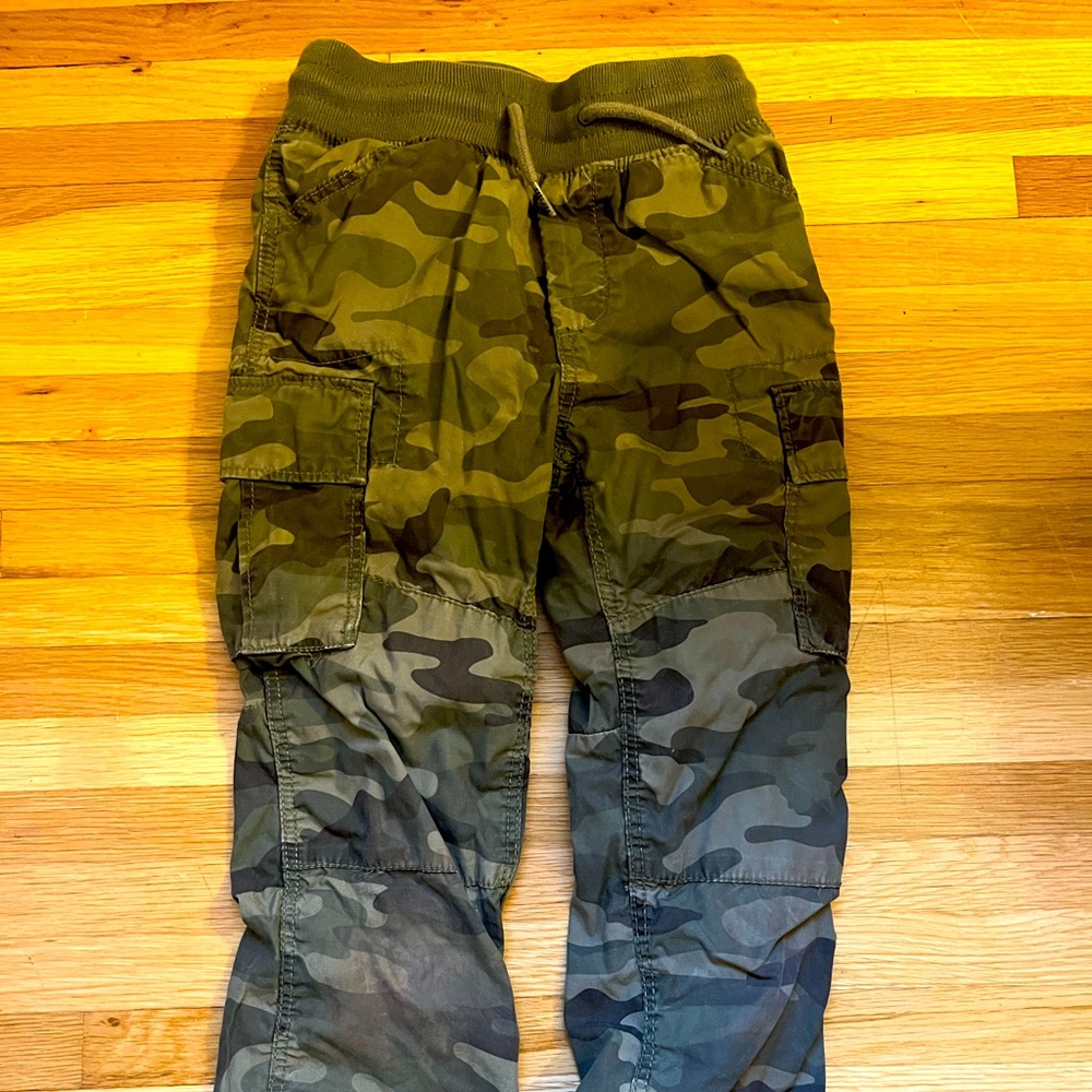 Little Boys GAP Lined Camo Pants